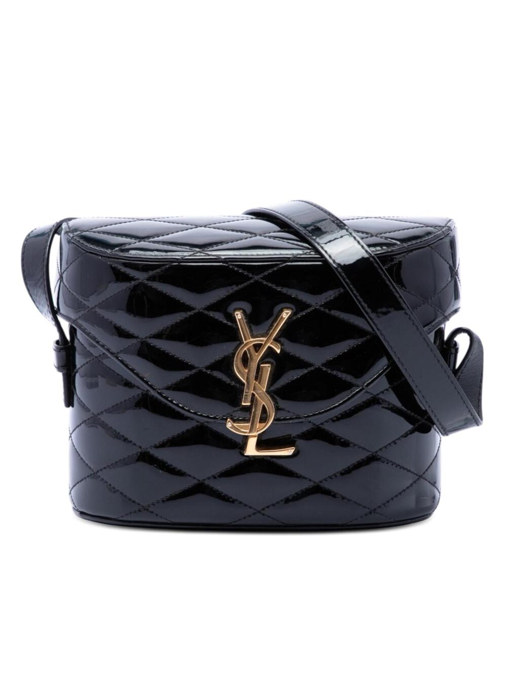Saint Laurent Quilted Patent June Box #292900S13B
